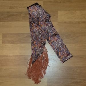 Free people silk scarf